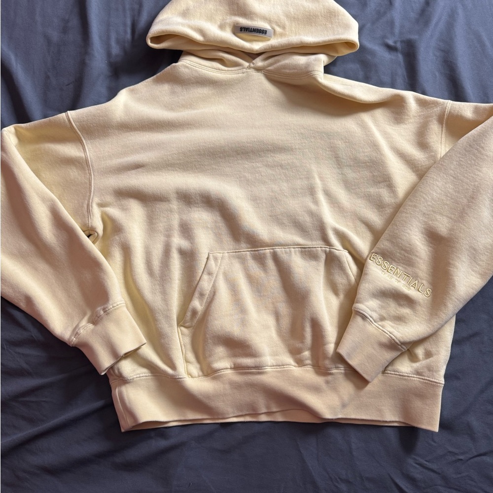 Essentials Yellow Hoodie for women